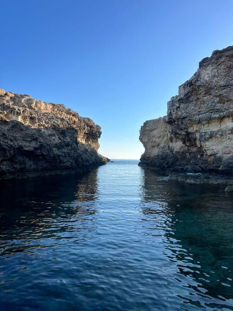 comino-private-charter-to-crystal-blue-lagoon-caves