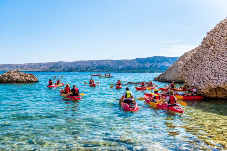 from-metajna-novalja-pag-bay-guided-sea-kayaking-tour