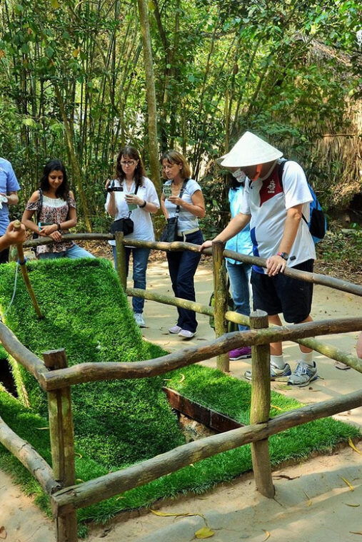 HO CHI MINH: DISCOVER CU CHI TUNNELS TOUR - Shooting Experience With AK47 or MK16 Rifles