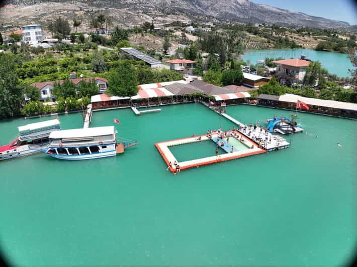 side-electric-catamaran-cruise-waterfall-seleukia-mosque