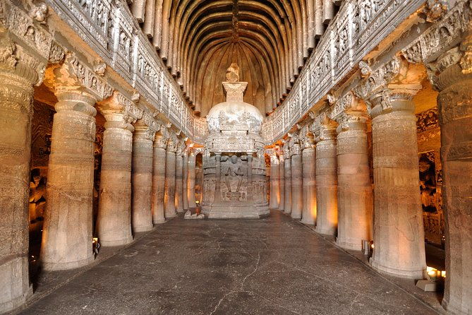 Ajanta & Ellora Combined Tour in a day from Aurangabad - Key Points