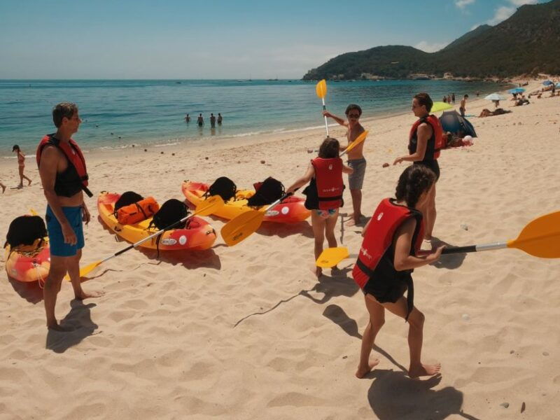 arrabida-kayak-wild-beach-snorkeling-with-pickup-option