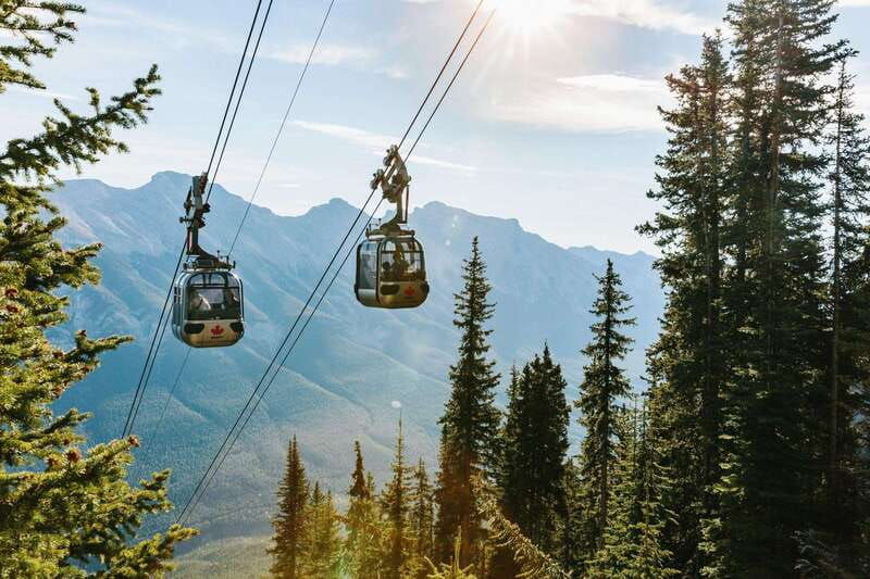 banff-gondola-lake-louise-moraine-minnewanka-hot-springs