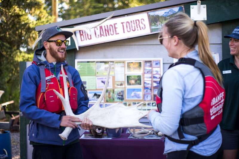banff-wildlife-on-the-bow-river-big-canoe-tour