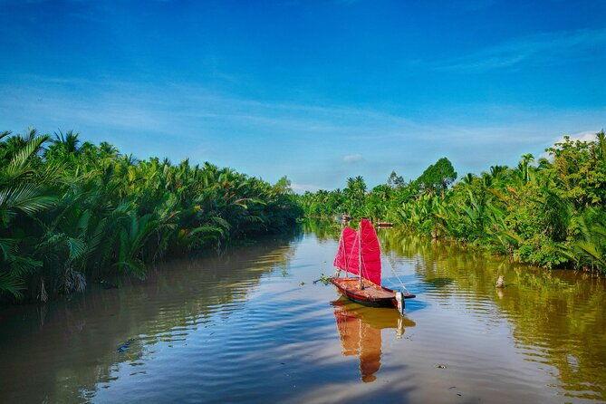 Ben Tre Half Day Tour with Scooter, Sailboat and Mekong Food - Key Points