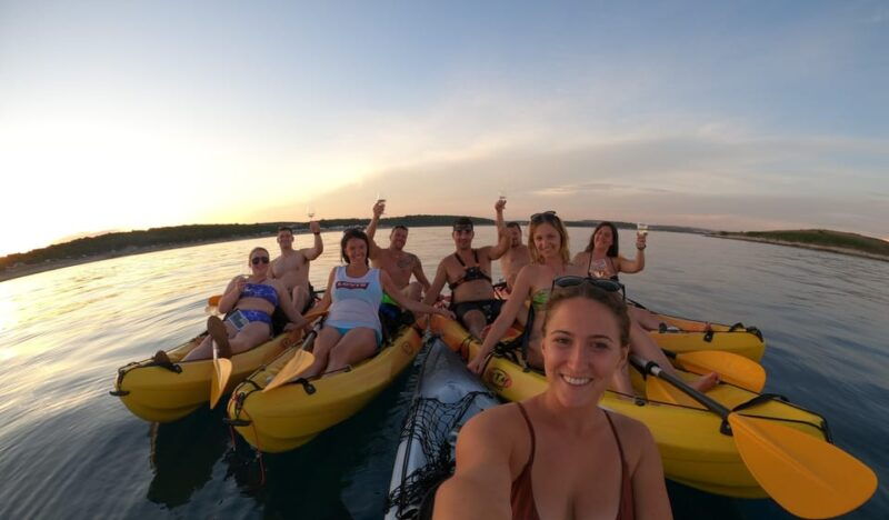 cape-kamenjak-sunset-kayak-sup-wine-tour