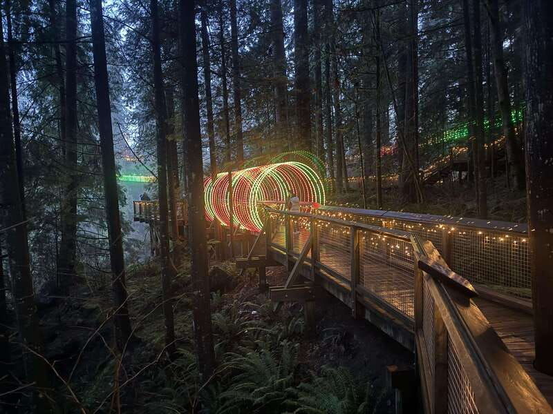 capilano-suspension-bridge-charismas-canyon-light-lux-car