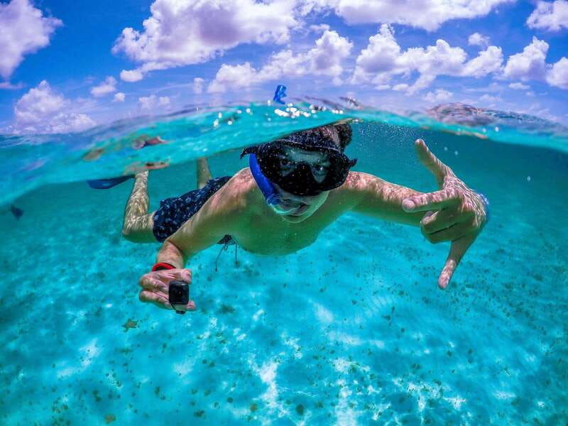 cozumel-transparent-bottom-boat-tour-and-snorkeling-activity