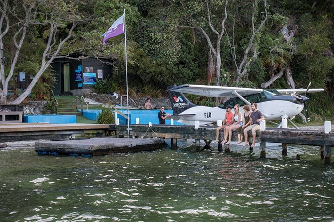 Crater Lakes Scenic Flight with Natural Hot Pool Bathing by Floatplane - Key Points