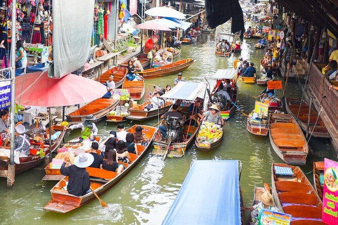 Damnoen Saduak Floating Market & Paddle Boat Adventure - Key Points  