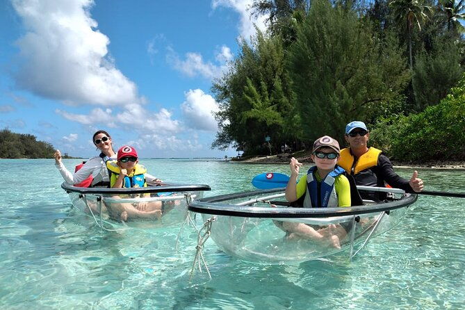 Eco guided excursion to the lagoon of Moorea in a transparent kayak Afternoon 2h - Exploring Moorea’s Lagoon in a Transparent Kayak: A Practical Review