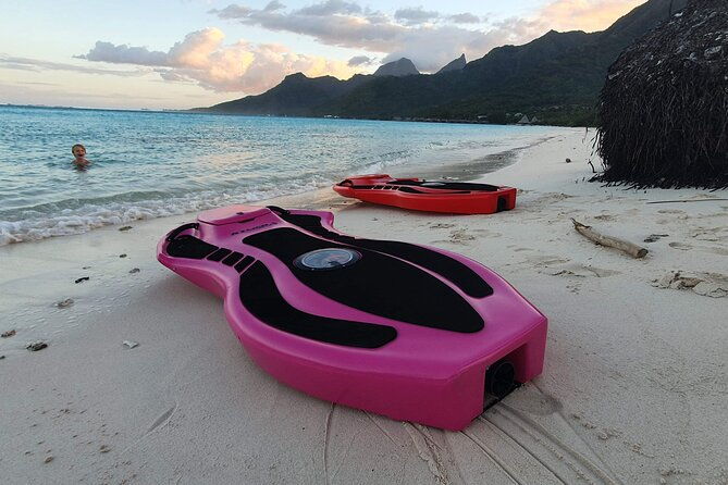 Electric bodyboard rental in Moorea-Maiao - Key Points