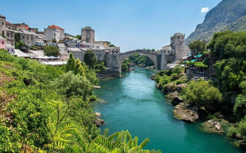 from-split-private-guided-mostar-kravica-waterfall-tour