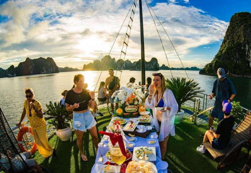 ha-long-luxury-cruise-with-kayaking-swimming-and-lunch