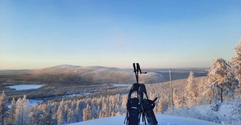 lapland-levi-panoramic-snowshoeing