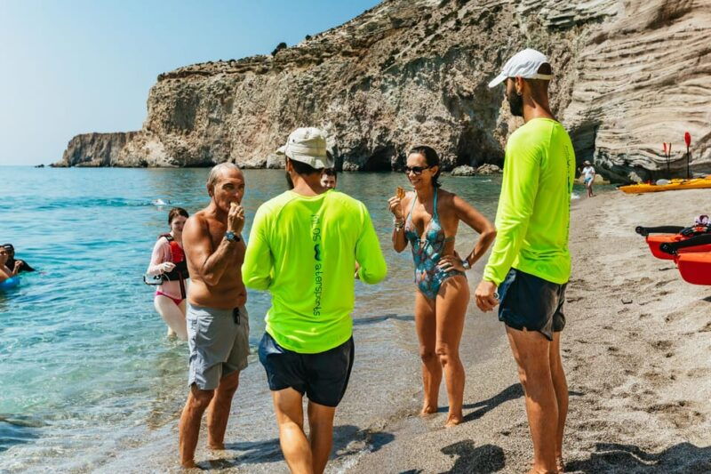 milos-tsigrado-and-gerakas-beach-kayaking-tour
