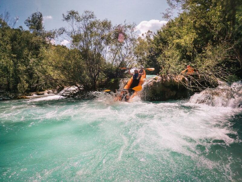 mreznica-river-and-waterfalls-kayaking