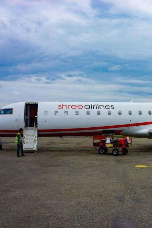 one-way-flight-from-bhairawaha-to-kathamndu