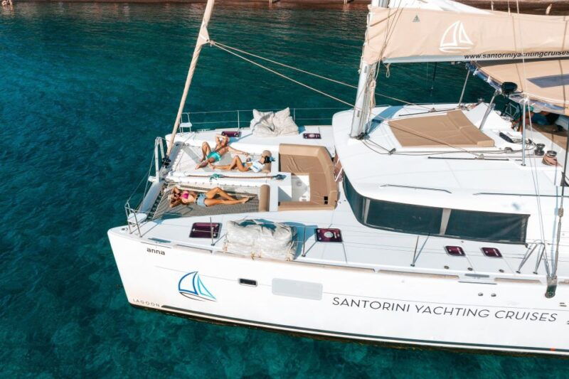santorini-catamaran-day-cruise-lunch-drinks-and-transfers