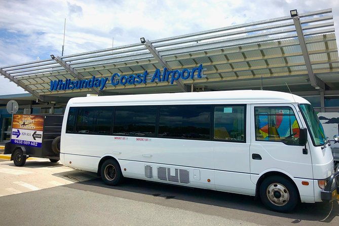 Shuttle from Airlie beach to Proserpine airport - Key Points  