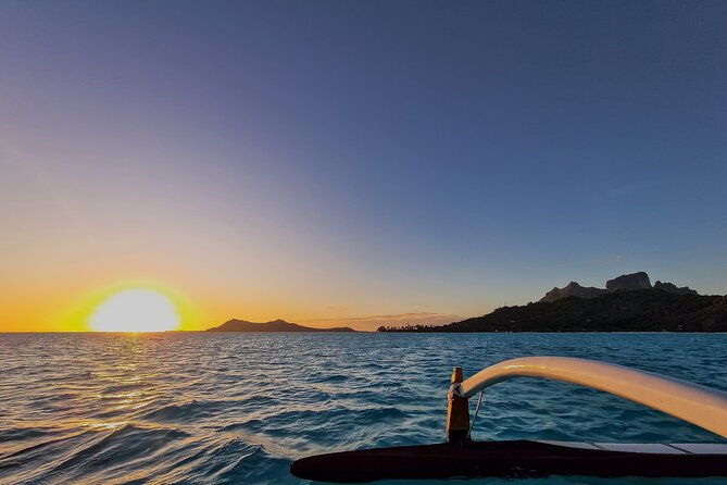 Sunset cruise on the lagoon of Bora Bora - Shared Tour - Key Points