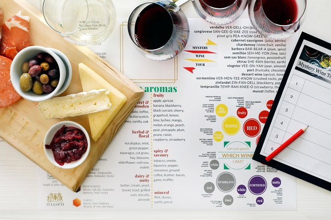 Tulloch Wines- Mystery Wine Tasting Experience with Local Cheese and Charcuterie - Authentic Fun in Hunter Valley: Tulloch Wines Mystery Wine Tasting Experience  