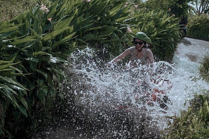 Ubud ATV Ride with Waterfall, Dragon Cave & Lunch  2 Hours - Key Points