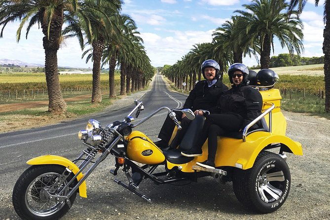 Unique Trike Barossa Valley Half Day Private Tour For 2 - A Ride Through the Heart of the Barossa Valley in Style