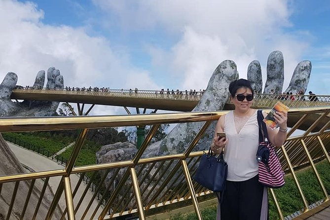 GOLDEN BRIDGE & BA NA HILL in Early moring to Avoid Crowds from DA NANG or HOIAN - Why This Tour Stands Out
