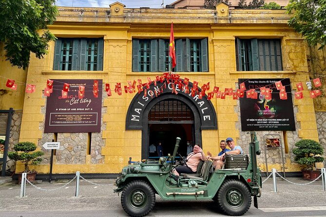 Half Day Hanoi military themed tour by Jeep - Key Points