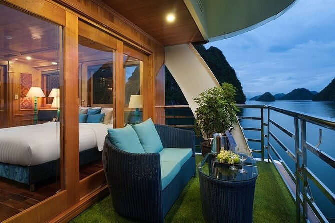 Halong Dragon Premium 5 Star Cruise 2d1n,All inclusive,transfer - Key Points