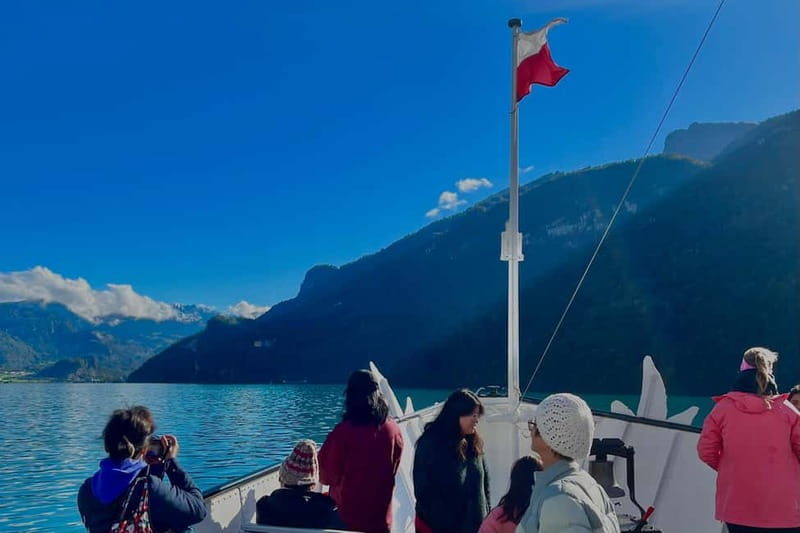 Interlaken: Boat Trip to Giessbach Falls & hike to Iseltwald
