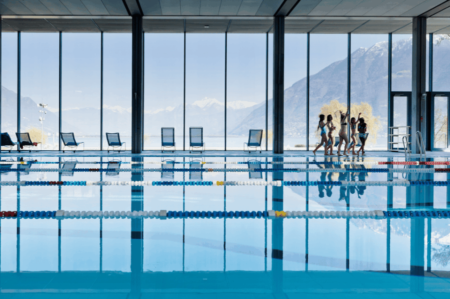 Lido Locarno: Day Ticket to Pool with optional Waterslide
