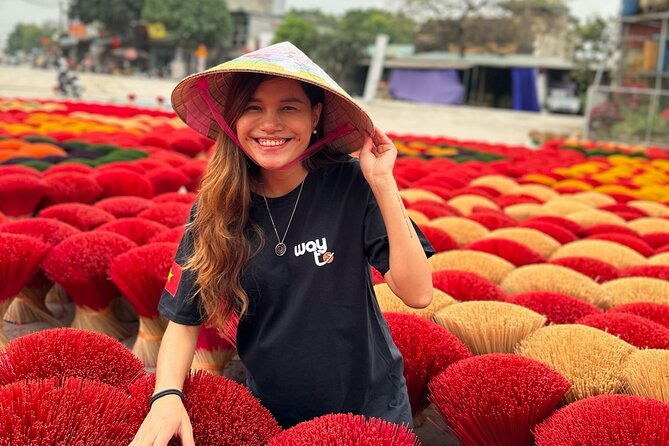 Secret Handicraft Villages of Hanoi ( Incense and hat Villages ) - A Step-by-Step Look at the Tour Experience
