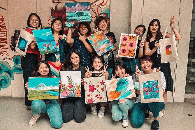 2 Hour Art Jamming Session in Singapore - What to Expect from the Art Jamming Experience in Singapore