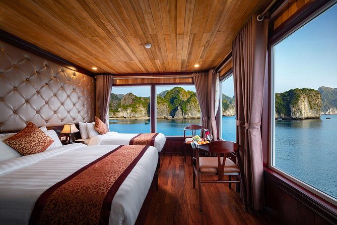 1 night Halong Bay Cruise-Titov Island,Surprise Cave,kayak,meals - The Itinerary in Detail: What to Expect