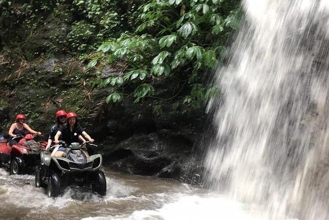 ATV Quad Bike Through Tunnel and Waterfall in Bali - The Breakdown of the Tour