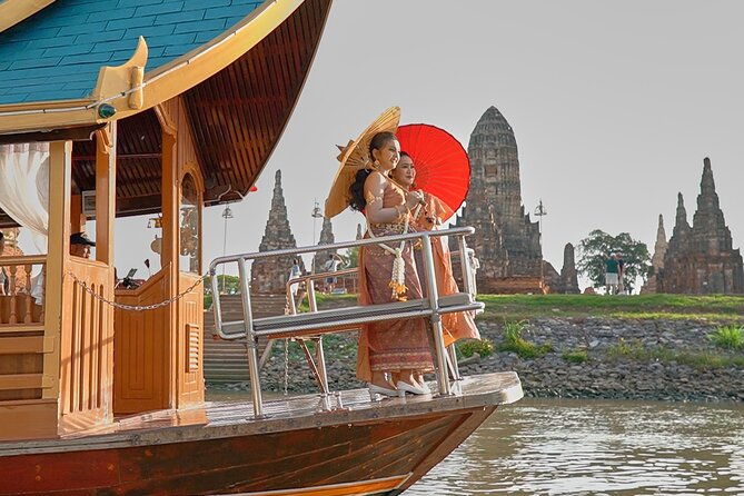Ayutthaya Sightseeing Boat Rental with Traditional Thai Dance - What’s Included and What’s Not