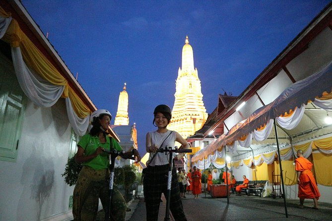Bangkok at Night by Electric Scooter - The Detailed Breakdown of the Itinerary
