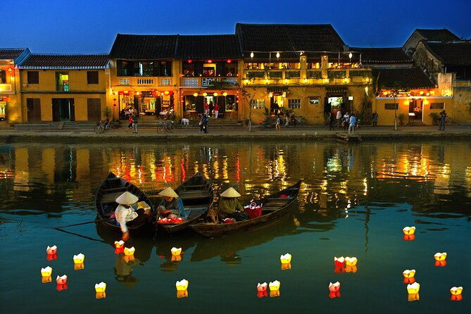 Basket Boat Tour, Hoi An city, boat trip and lantern release - The Sum Up