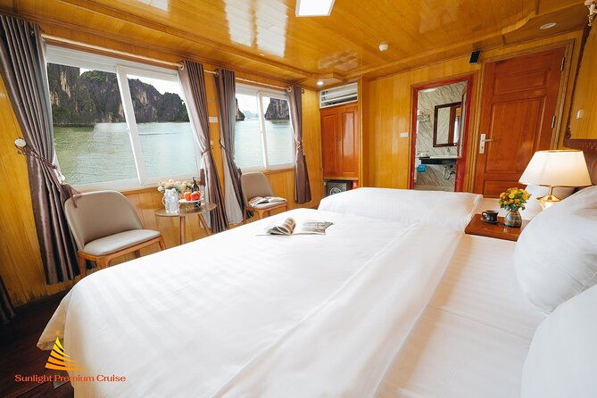 Best Lan Ha Bay -Cat Ba Cruise 2D1N:Fishing Village Kayak, Biking, Evening Party - Accommodation: Comfortable Shared Cabins