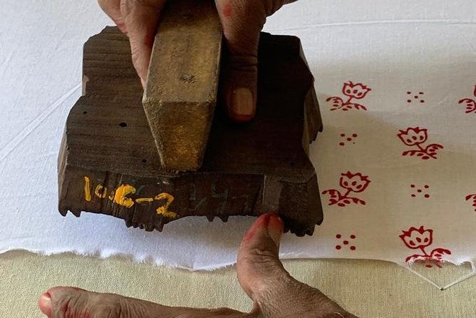 Block Printing Workshop in Jaipur! (including lunch) - The Cultural Experience Continues: Traditional Vegetarian Lunch