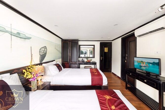Crown Legend Cruise Ha Long 2 Days 1 Night - The Sum Up