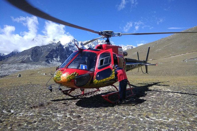Everest Base Camp Helicopter Tour landing at Everest View Hotel. - Authentic Experiences from Past Travelers