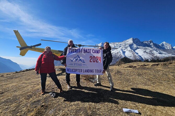 Everest base camp helicopter tour with Guarenteed Landing - The Experience from Reviews