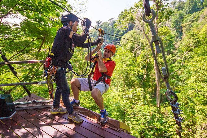 Flying Hanuman Ziplines 42 platform With Lunch - The Scenic Views and Natural Setting