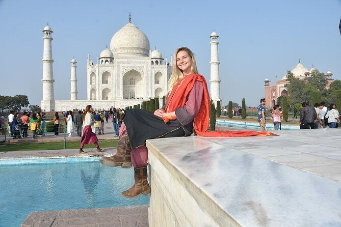 From Delhi: Taj Mahal Sunrise Tour w/ Elephant Conservation - Exploring Agra Fort