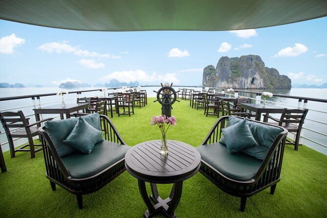 Full Day Explore Bai Tu Long Bay With Cave And Kayaking From Hanoi - Lunch on Board: Fresh Seafood Delights