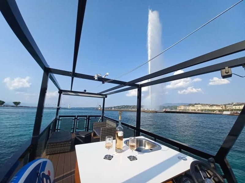 GENEVA: PRIVATE 360° LAKE CRUISE WITH APERITIF - The Itinerary — What You’ll See and Do