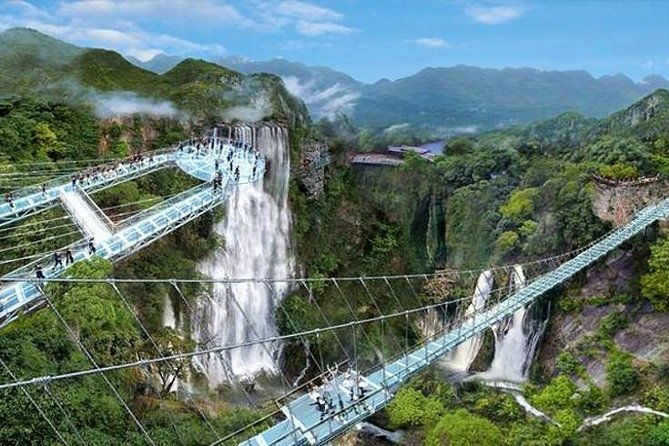 Glass Bridge and Water Falls Private Car Service from Guangzou - The Transportation Experience
